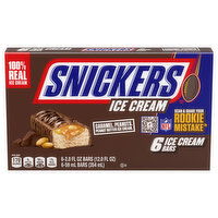 Snickers Ice Cream Bars, 6 Each