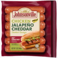 Johnsonville Chicken Jalapeno Cheddar Smoked Sausage, 12 Ounce