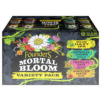 Founders Mortal Bloom Beer, Assorted, Variety Pack, 12 Each