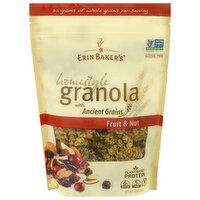 Erin Baker's Granola, Fruit & Nut, Homestyle, 12 Ounce