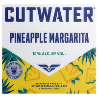 Cutwater Margarita, Pineapple, 4 Each