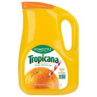 Tropicana Homestyle Some Pulp Pure Premium 100% Orange Juice, 89 Fluid ounce