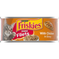 Friskies Cat Food, with Chicken in Gravy, 5.5 Ounce