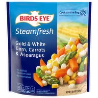 Birds Eye Steamfresh Gold and White Corn  Frozen Vegetable, 10.8 Ounce