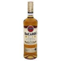 Bacardi Rum, Gold, 750 Millilitre