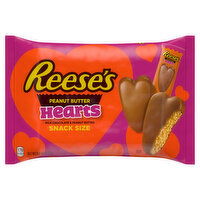 Reese's Hearts, Peanut Butter, Snack Size, 9.6 Ounce