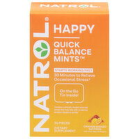 Natrol Quick Balance Mints, Orange Mango Saffron, 30 Each