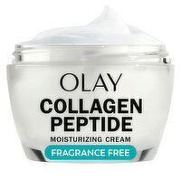 Olay Regenerist Collagen Peptide Moisturizing Cream, Fragrance-Free, 1.7 Ounce