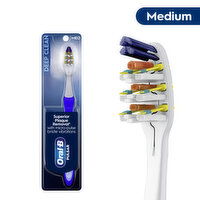 Oral-B Pulsar Vibrating Expert Clean Pulsar Toothbrush, Vibrating Battery Toothbrush, Medium, 1 Count, 1 Each