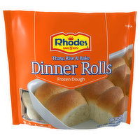 Rhodes Bake-N-Serv Dinner Rolls, Frozen Dough, 36 Each