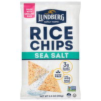 Lundberg Family Farms Sea Salt Rice Chips, 5.5 Ounce