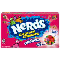 Nerds Gummy Clusters Rainbow Candy, 3 Ounce