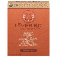 Lovebird Cereal, Grain-Free, Cinnamon, 7 Ounce