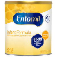 Enfamil Infant Formula, Milk-Based Powder with Iron, 0-12 Months, 12.5 Ounce