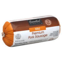 Essential Everyday Pork Sausage, Premium, Mild, 16 Ounce