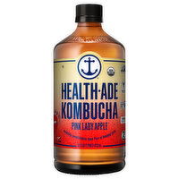 Health-Ade Kombucha, Pink Lady Apple, 16 Fluid ounce