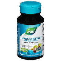 Nature's Way Horse Chestnut, Premium Extract, 250 mg, Vegan Capsules, 90 Each