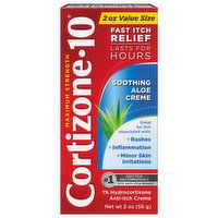 Cortizone-10 Anti-Itch Creme, Maximum Strength, Value Size, 2 Ounce