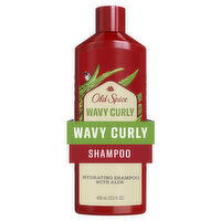 Old Spice Wavy Curly Hair Shampoo for Men, 13.5 Ounce