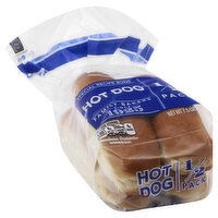 Lewis Buns, Hot Dog, 1/2 Pack, 7.5 Ounce