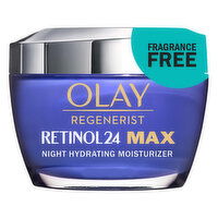 Olay Regenerist Olay Retinol Max Night Moisturizing Cream, Fragrance-Free, 1.7 FL OZ, 1.7 Ounce