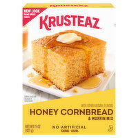 Krusteaz Honey Cornbread & Muffin Mix, 15 Ounce