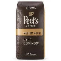 Peet's Coffee Café Domingo, Medium Roast Ground Coffee, 10.5 Ounce