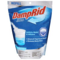 DampRid Moisture Absorber, Fragrance Free, Refill, 42 Ounce