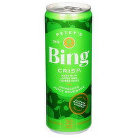 Bing Juice Beverage, Crisp Apple. Energizing, 12 Fluid ounce