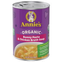 Annie's Soup, Organic, Bunny Pasta & Chicken Broth, 14 Ounce