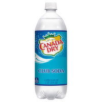 Canada Dry Club Soda, 33.8 Fluid ounce