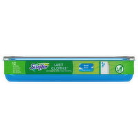 Swiffer Wet Mopping Cloths, Fresh Scent, 12 Each