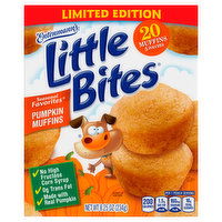 Entenmann's Little Bites Muffins, Pumpkin, 5 Each