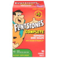 Flintstones Chewable Tablets Complete Bone Health with Calcium & Vitamin D, 90 Each