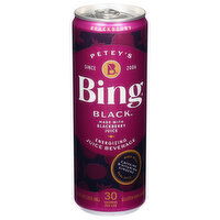 Bing Juice Beverage, Blackberry, Energizing, Black, 12 Fluid ounce