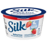 Silk Dairy-Free Strawberry Soymilk Yogurt Alternative, 5.3 Ounce