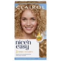 Nice’n Easy Hair Color, Permanent, Medium Golden Blonde 8G, 1 Each