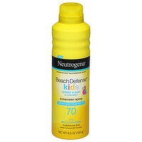 Neutrogena Beach Defense Sunscreen Spray, Kids, Broad Spectrum SPF 70, 6.5 Ounce