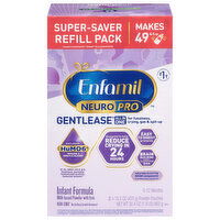 Enfamil NeuroPro Gentlease Infant Formula, Milk-Based Powder with Iron, 0-12 Months, 2 Each