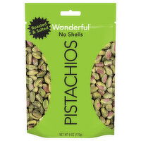 Wonderful Pistachios, Roasted and Salted, 6 Ounce