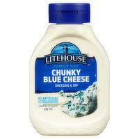 Litehouse Dressing & Dip, Chunky Blue Cheese, Family Size, 20 Fluid ounce