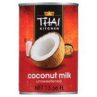 Thai Kitchen Gluten Free Unsweetened Coconut Milk, 13.66 Fluid ounce