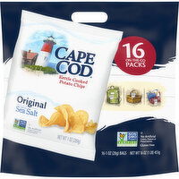 Cape Cod® Original Kettle Cooked Potato Chips, Snack Bags, 16 Ounce