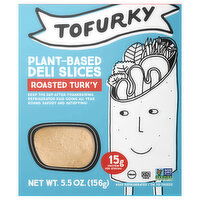 Tofurky Plant-Based Roasted Turk'y Deli Slices, 5.5 Ounce