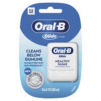 Oral-B Glide Healthy Gums Unflavored Dental Floss, 54.6 Each