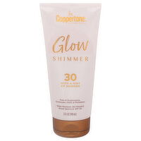 Coppertone Sunscreen Lotion, Glow Shimmer, Broad Spectrum SPF 50, 5 Fluid ounce