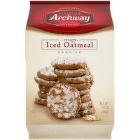 Archway® Iced Oatmeal Crispy Cookies, 12 Ounce