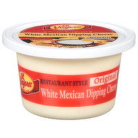 El Viajero White Mexican Dipping Cheese, Original, Restaurant Style, 12 Ounce