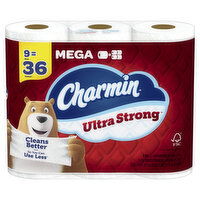 Charmin Ultra Strong Charmin Ultra Strong Toilet Paper 9 Mega Rolls, 9 Each