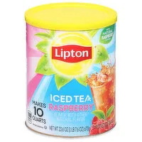 Lipton Iced Tea, Raspberry, 23.6 Ounce